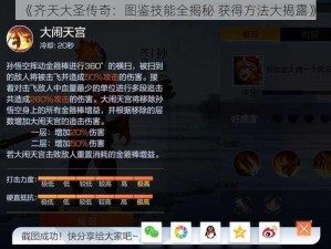 《齐天大圣传奇：图鉴技能全揭秘 获得方法大揭露》