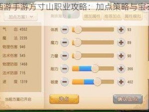 梦幻西游手游方寸山职业攻略：加点策略与宝石搭配指南
