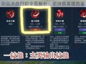 命运决战白起全面解析：史诗级英雄图鉴