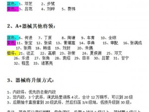 策马三国志新手攻略：初期战略目标设定与实现策略