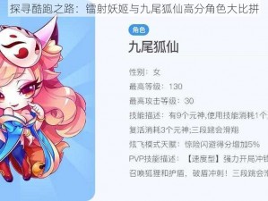 探寻酷跑之路：镭射妖姬与九尾狐仙高分角色大比拼