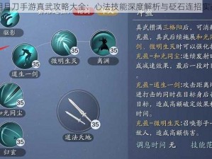 天涯明月刀手游真武攻略大全：心法技能深度解析与砭石连招实战指南