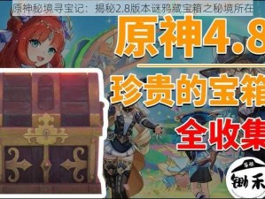 原神秘境寻宝记：揭秘2.8版本谜鸦藏宝箱之秘境所在