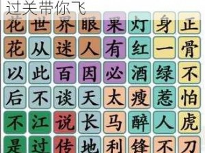 汉字找茬王硬核乘客全攻略详解：掌握核心技巧，轻松过关带你飞