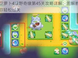 保卫萝卜4绿野奇缘第45关攻略详解：图解教程助你轻松过关