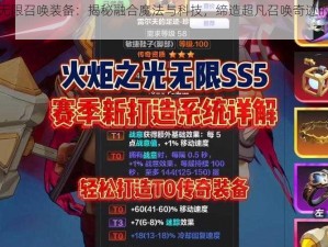 火炬之光无限召唤装备：揭秘融合魔法与科技，缔造超凡召唤奇迹的极致装备传奇