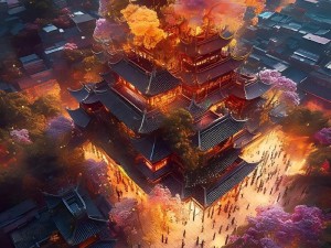 长安幻世绘：探索古代盛世的繁华盛景与奇幻色彩