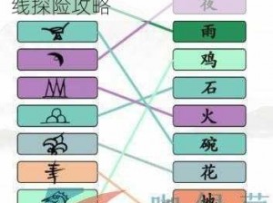 汉字寻踪：'找茬王'象形字连线探险攻略