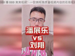 四川 BBB 搡 BBB 爽爽视频：一款拥有高质量视频内容的在线视频平台