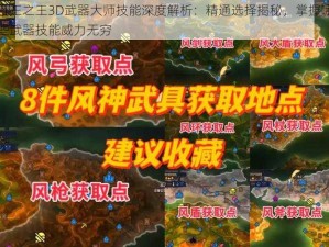 万王之王3D武器大师技能深度解析：精通选择揭秘，掌握哪些武器技能威力无穷