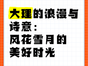 风花雪月组合：探索浪漫与美好的艺术之旅