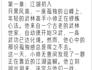 《真武江湖：绝世强者的终极阵容》