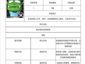 我叫MT2之呆贼全面解析：深入了解呆贼属性特征