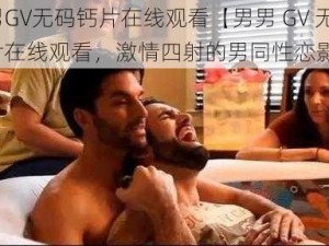 男男GV无码钙片在线观看【男男 GV 无码钙片在线观看，激情四射的男同性恋影片】