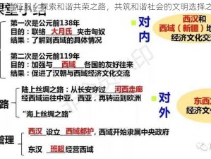 文明与征服：探索和谐共荣之路，共筑和谐社会的文明选择之路