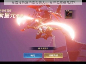 星海报价澜的赏金猎人——星元究竟值几何？