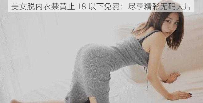 美女脱内衣禁黄止 18 以下免费：尽享精彩无码大片