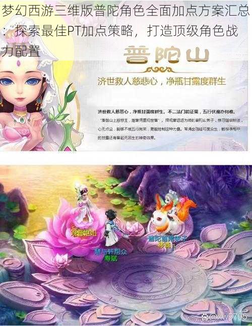 梦幻西游三维版普陀角色全面加点方案汇总：探索最佳PT加点策略，打造顶级角色战力配置