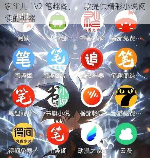 家雀儿 1V2 笔趣阁，一款提供精彩小说阅读的神器