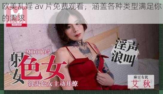 欧美乱婬 av 片免费观看，涵盖各种类型满足你的需求