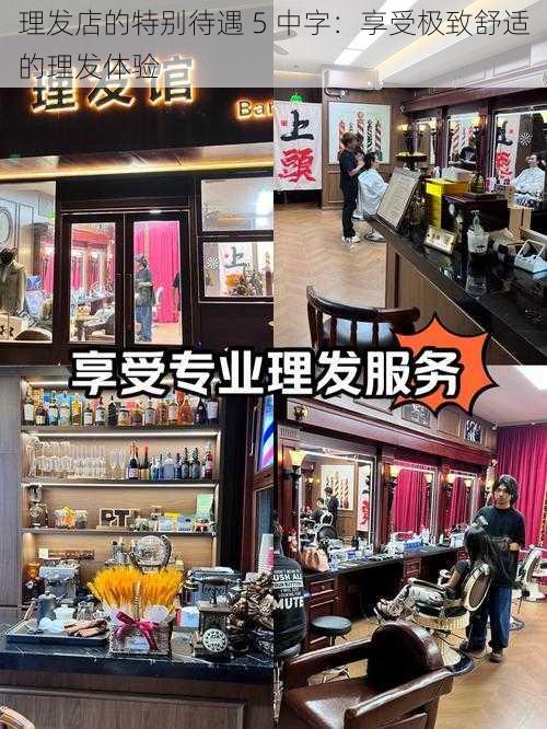 理发店的特别待遇 5 中字：享受极致舒适的理发体验