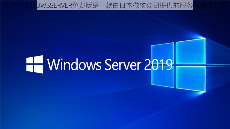 日本WINDOWSSERVER免费版是一款由日本微软公司提供的服务器操作系统