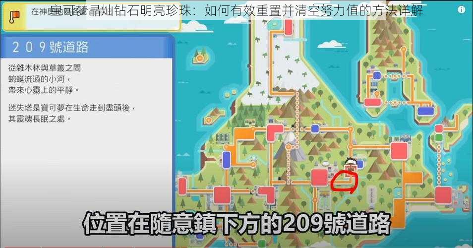 宝可梦晶灿钻石明亮珍珠：如何有效重置并清空努力值的方法详解