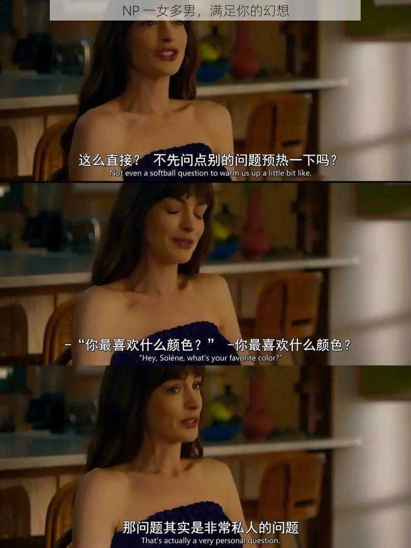 NP 一女多男，满足你的幻想