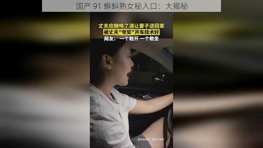 国产 91 蝌蚪熟女秘入口：大揭秘