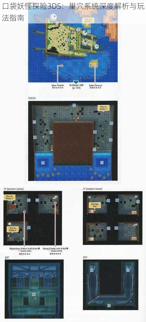 口袋妖怪探险3DS：巢穴系统深度解析与玩法指南