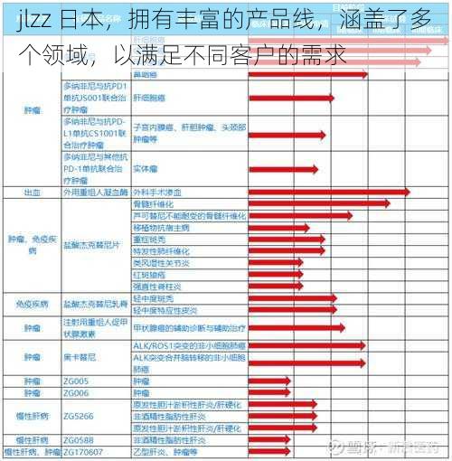 jlzz 日本，拥有丰富的产品线，涵盖了多个领域，以满足不同客户的需求