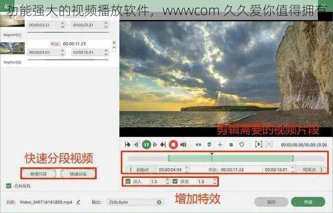 功能强大的视频播放软件，wwwcom 久久爱你值得拥有