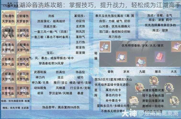 一梦江湖泠音洗炼攻略：掌握技巧，提升战力，轻松成为江湖高手