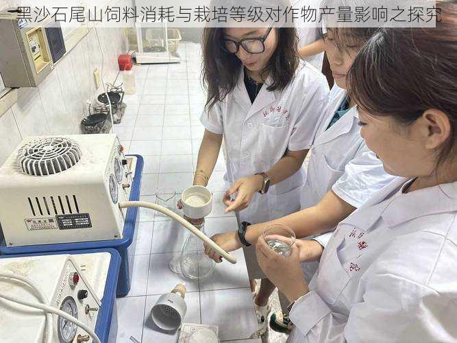 黑沙石尾山饲料消耗与栽培等级对作物产量影响之探究