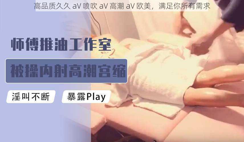 高品质久久 aV 喷吹 aV 高潮 aV 欧美，满足你所有需求