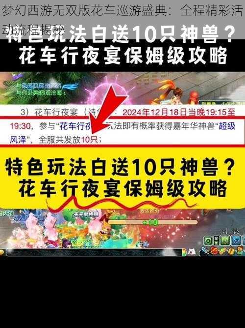 梦幻西游无双版花车巡游盛典：全程精彩活动流程揭秘