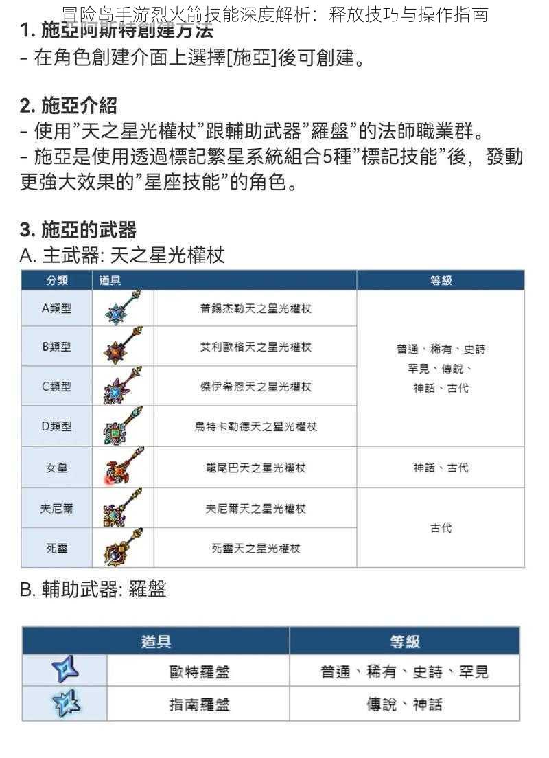 冒险岛手游烈火箭技能深度解析：释放技巧与操作指南