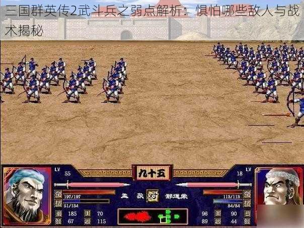 三国群英传2武斗兵之弱点解析：惧怕哪些敌人与战术揭秘