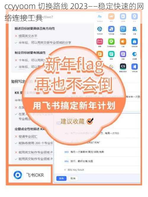 ccyyoom 切换路线 2023——稳定快速的网络连接工具