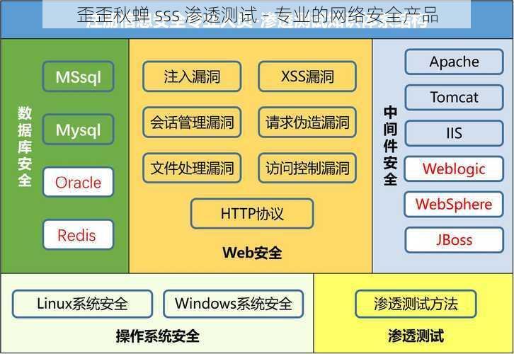 歪歪秋蝉 sss 渗透测试 - 专业的网络安全产品