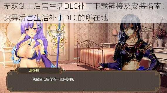 无双剑士后宫生活DLC补丁下载链接及安装指南：探寻后宫生活补丁DLC的所在地