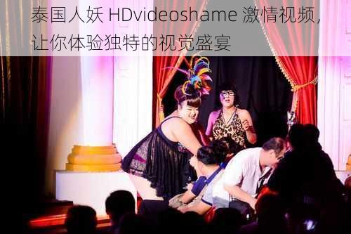 泰国人妖 HDvideoshame 激情视频，让你体验独特的视觉盛宴