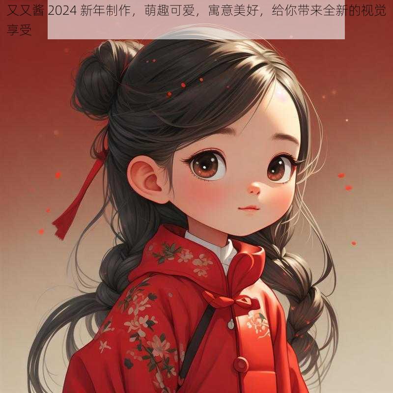 又又酱 2024 新年制作，萌趣可爱，寓意美好，给你带来全新的视觉享受