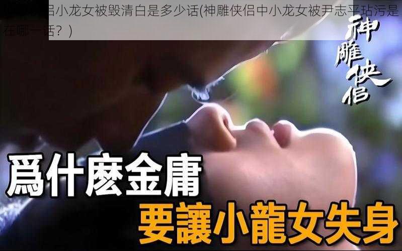 神雕侠侣小龙女被毁清白是多少话(神雕侠侣中小龙女被尹志平玷污是在哪一话？)