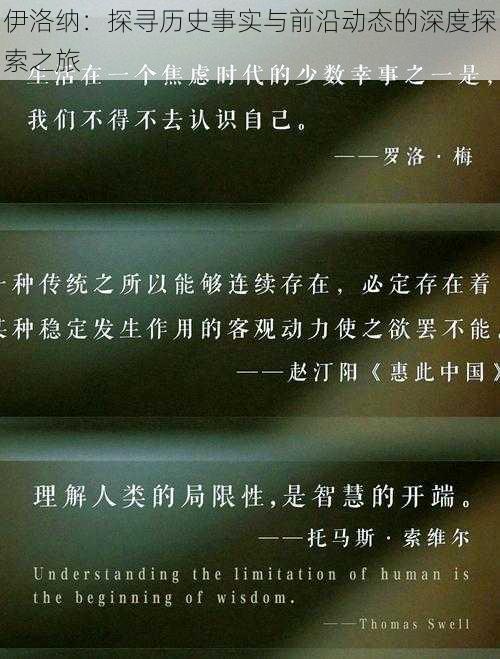 伊洛纳：探寻历史事实与前沿动态的深度探索之旅