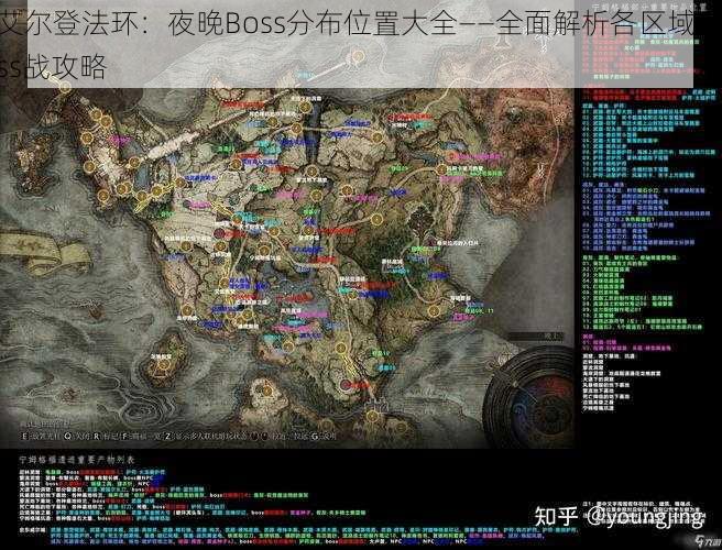 艾尔登法环：夜晚Boss分布位置大全——全面解析各区域Boss战攻略