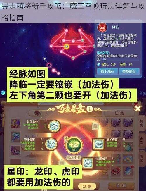 暴走萌将新手攻略：魔王召唤玩法详解与攻略指南