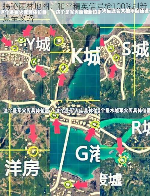 揭秘雨林地图：和平精英信号枪100%刷新点全攻略