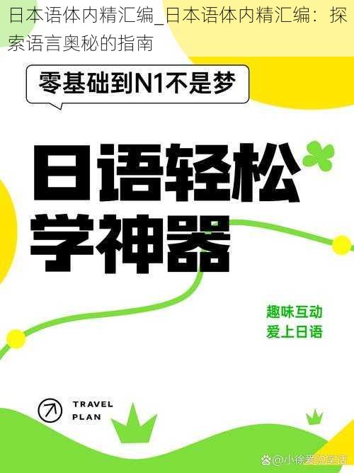 日本语体内精汇编_日本语体内精汇编：探索语言奥秘的指南