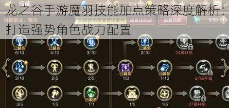 龙之谷手游魔羽技能加点策略深度解析：打造强势角色战力配置